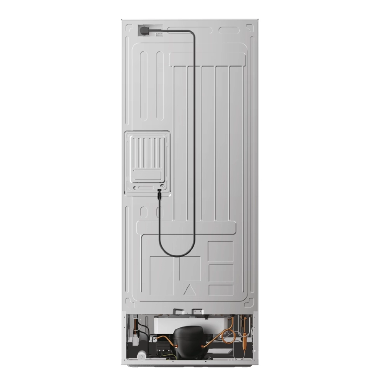 Haier H4F306SDH1 No Frost Air Cooling Convertible Refrigerator-Freezer – Silver, Twin Inverter, Ice Maker, 3 Glass Shelves, 3 Drawers & 2 Huge Drawers - Image 6