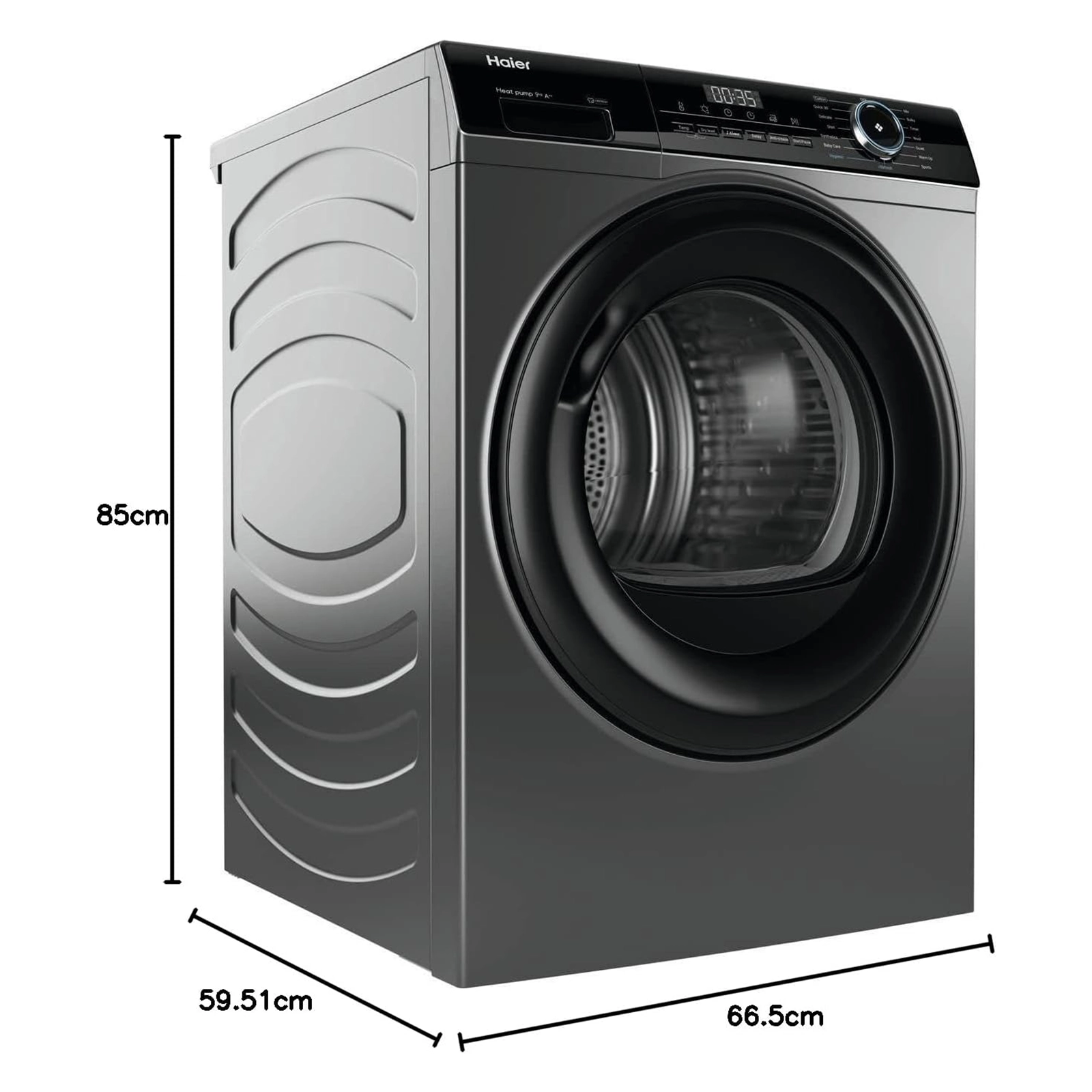 Haier HD100-A2939S Heat Pump Dryer , 10 KG - Image 7
