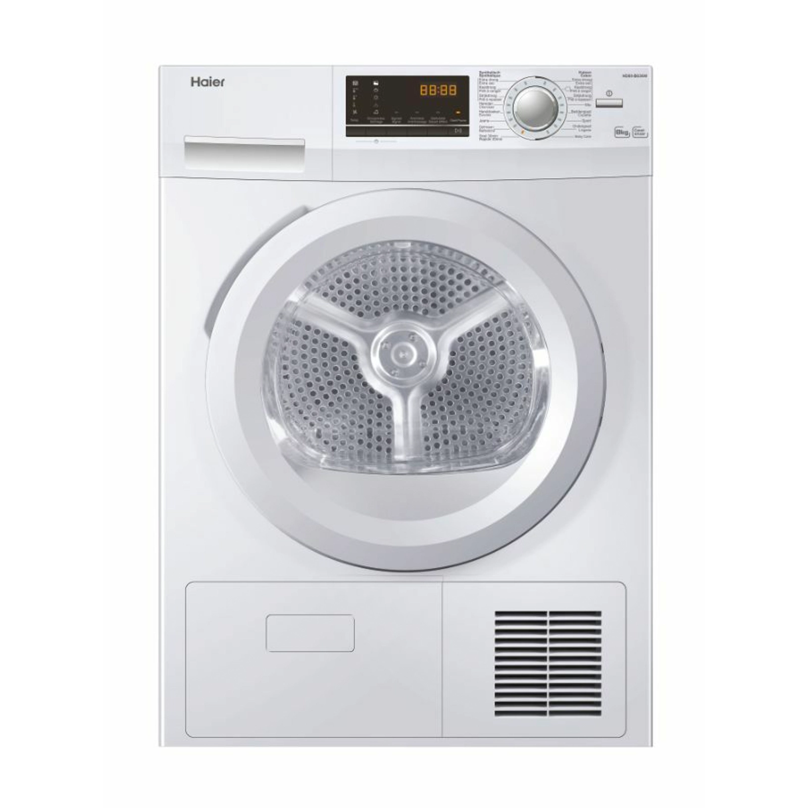 Haier HD80-B636 Condenser Dryer 8kg White