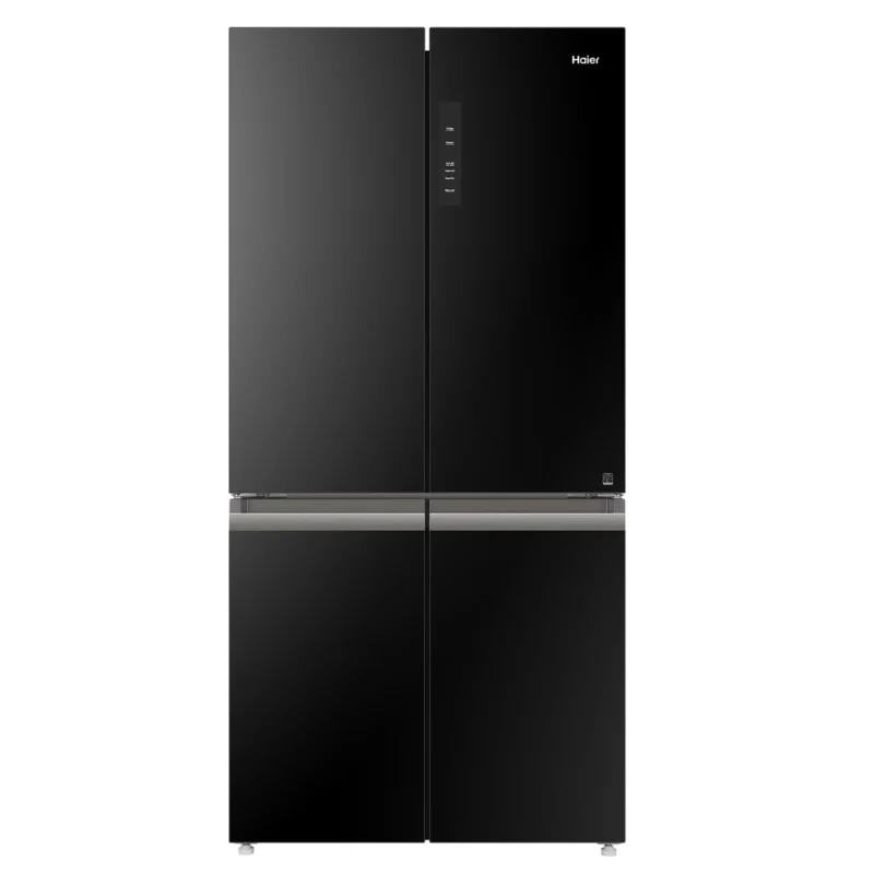 Haier HRF-700BG 4 doors refrigerator 585 Liters Black Glass