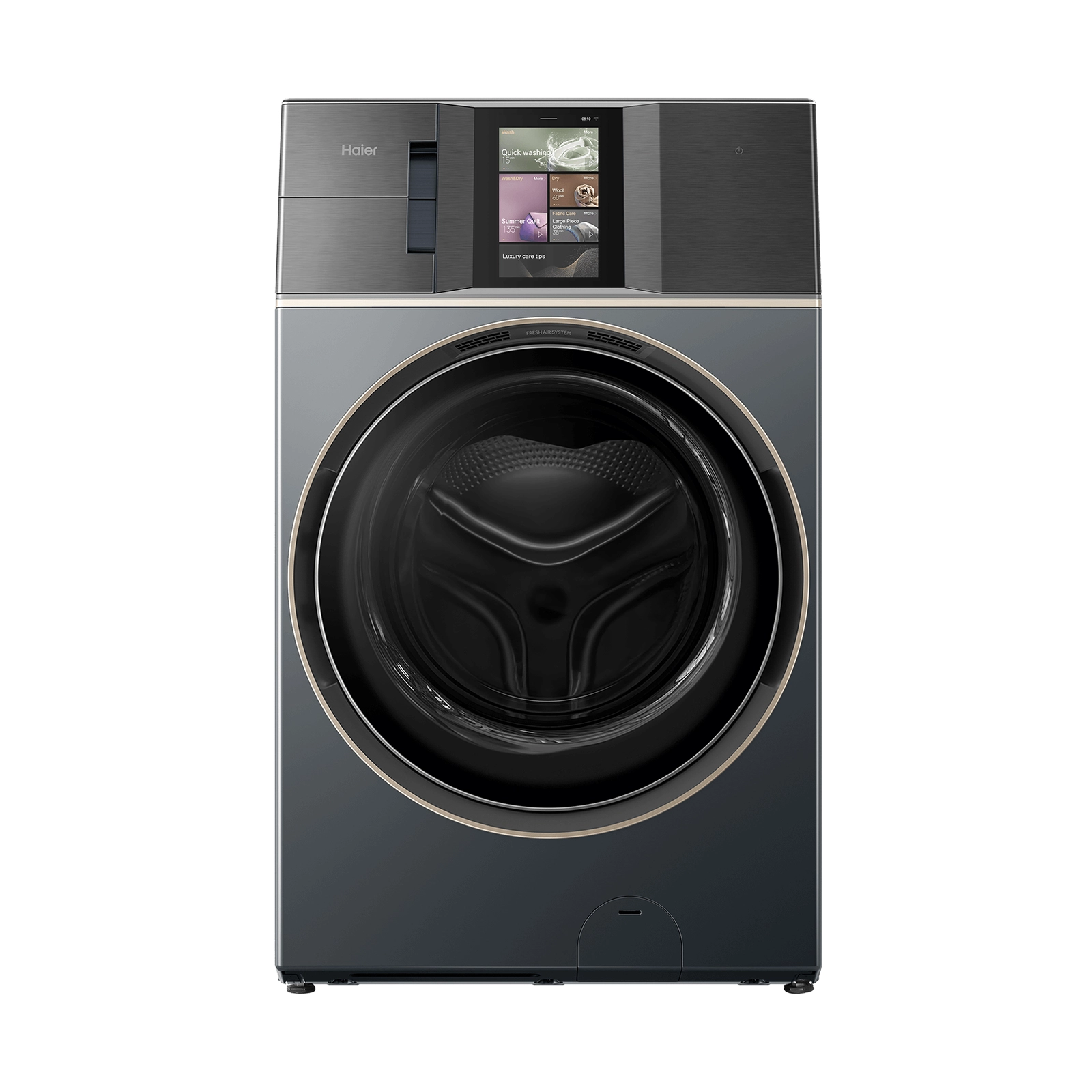 Haier HWD240-BD12LGNU1 AI Smart Washer/Dryer (Heat Pump) – 24kg Wash, 16kg Dry