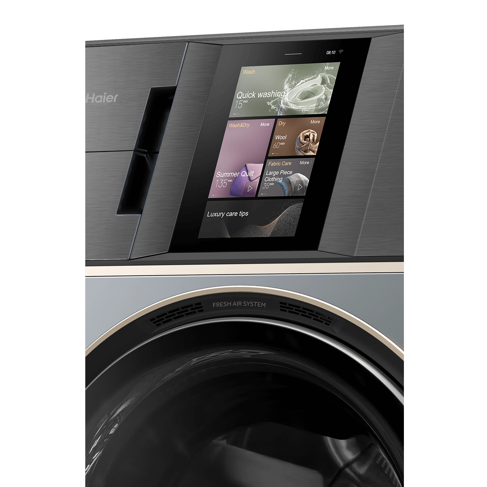 Haier HWD240-BD12LGNU1 AI Smart Washer/Dryer (Heat Pump) – 24kg Wash, 16kg Dry - Image 10