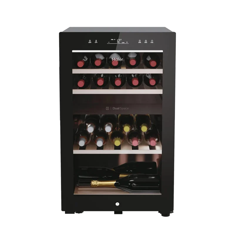 Haier HWS42GDAU1 42 Bottles Smart Dual Zone Wine Cellar
