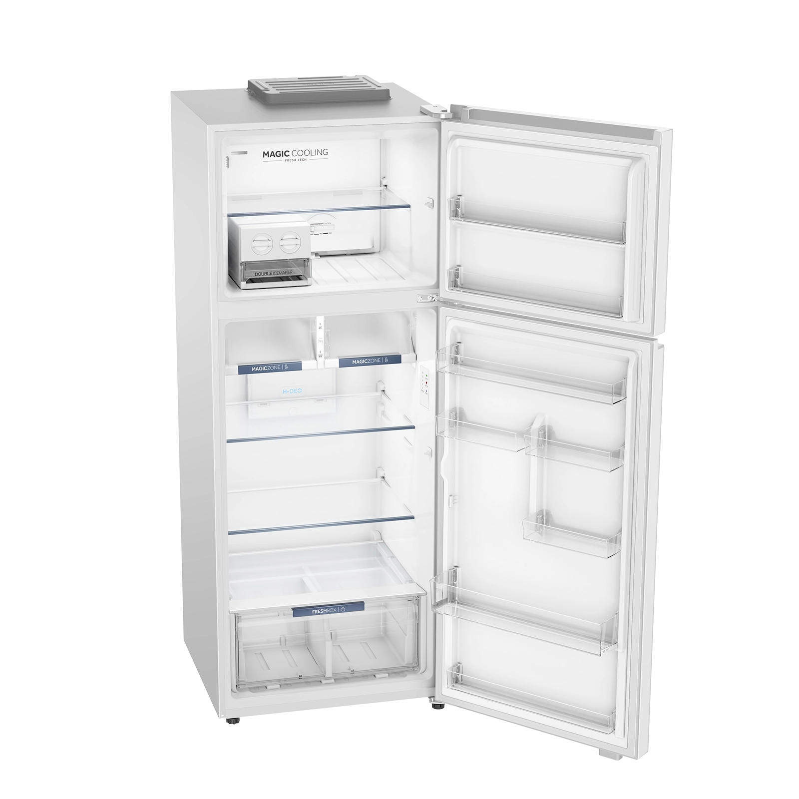 Haier HRF672VCFMSWSA No Frost Top Mount Refrigerator 23 CFT Twin Inverter - Image 6