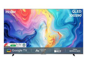 Haier H100S90FUX 100 inch Mini LED 4K Smart TV Google TV 144Hz AI display