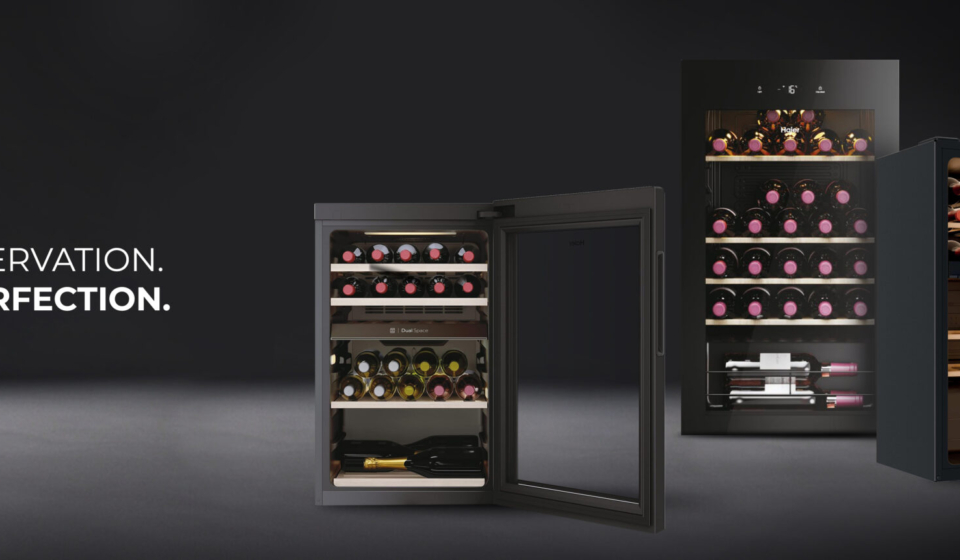 Haier wine cooler range premium wine storage with temperature control