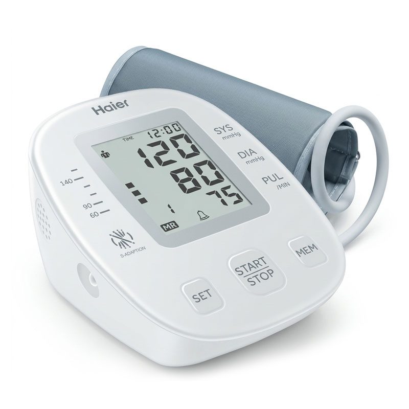 Haier Upper arm blood pressure monitor for accurate home blood pressure and pulse monitoring